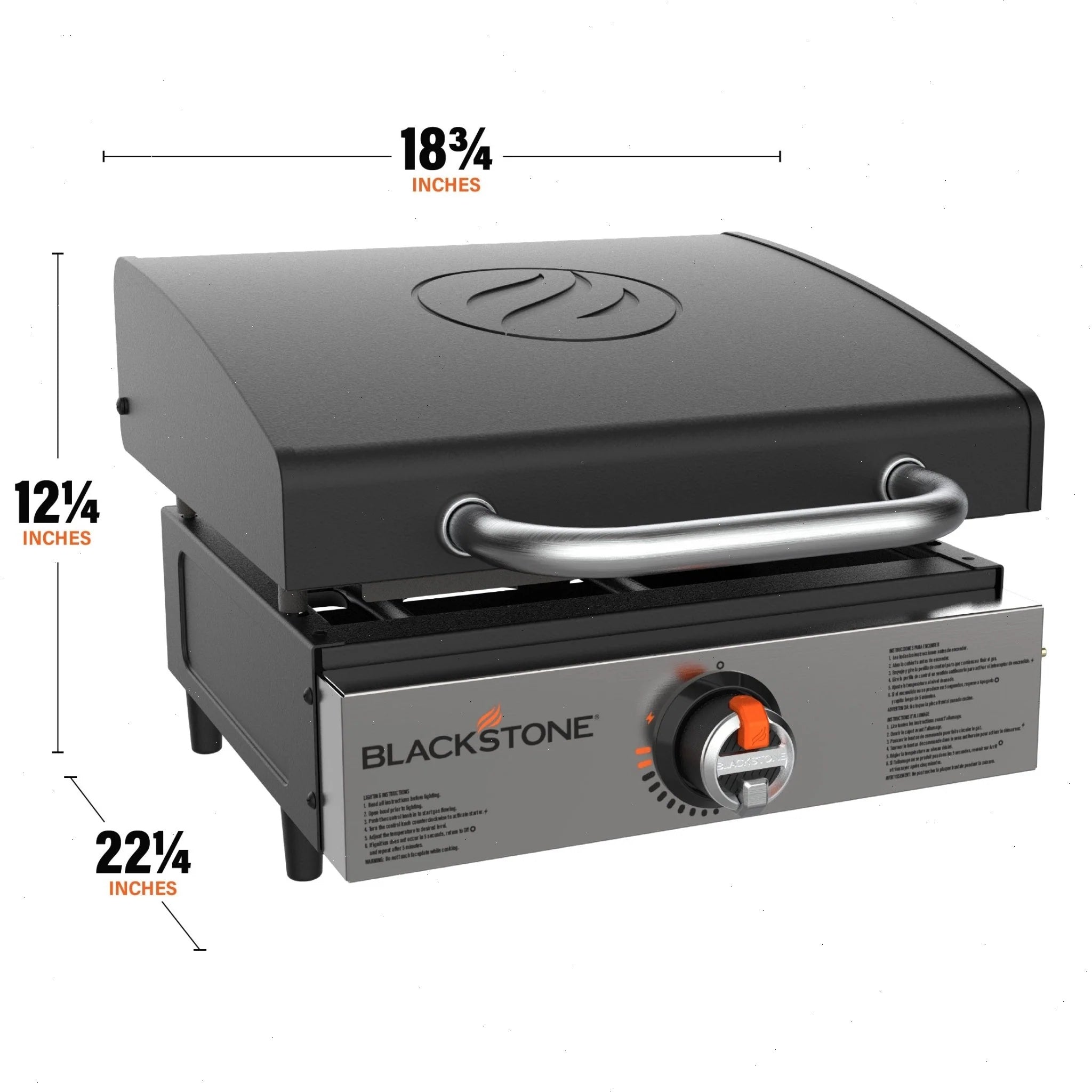 17" Tabletop Griddle with Hood