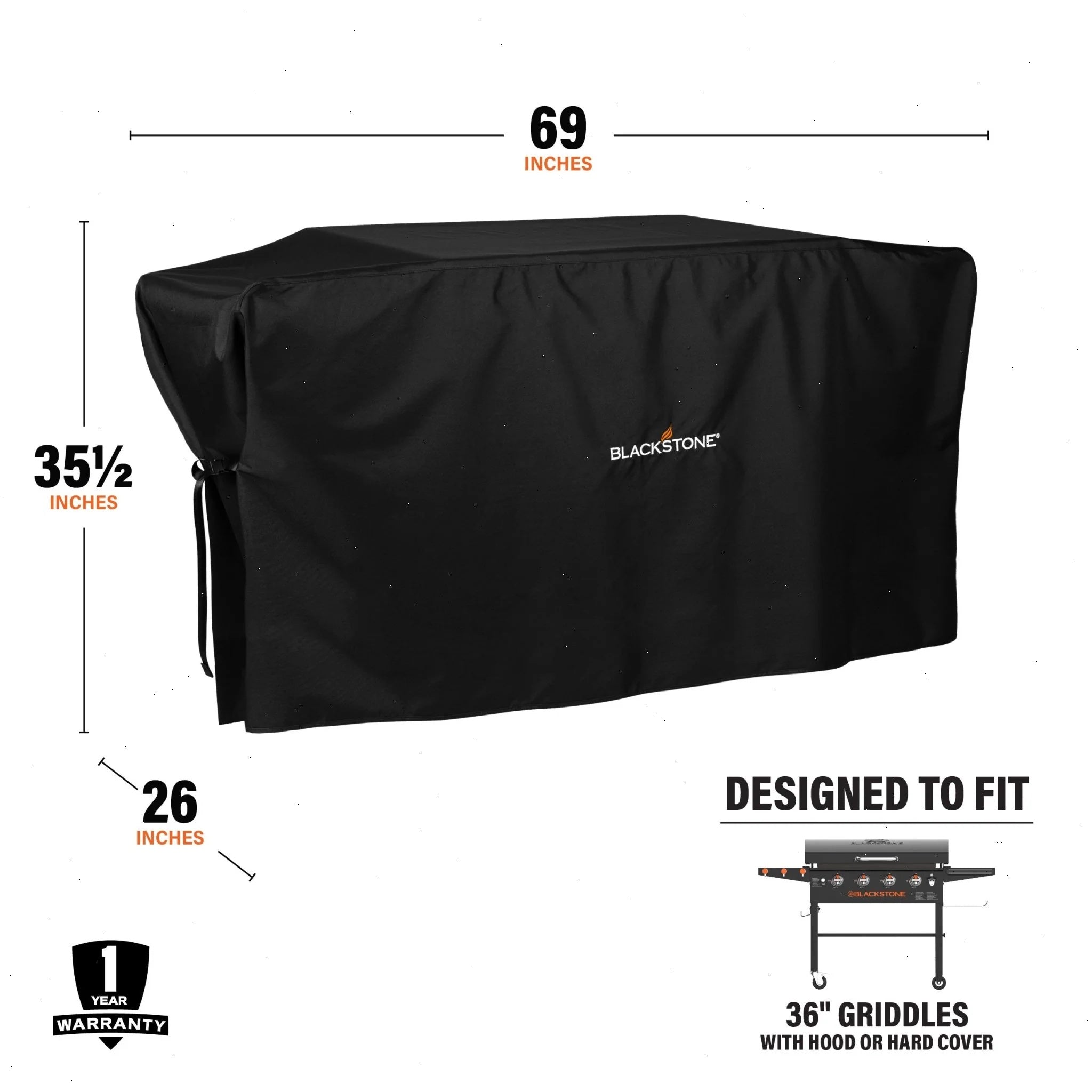 36" Griddle Cover