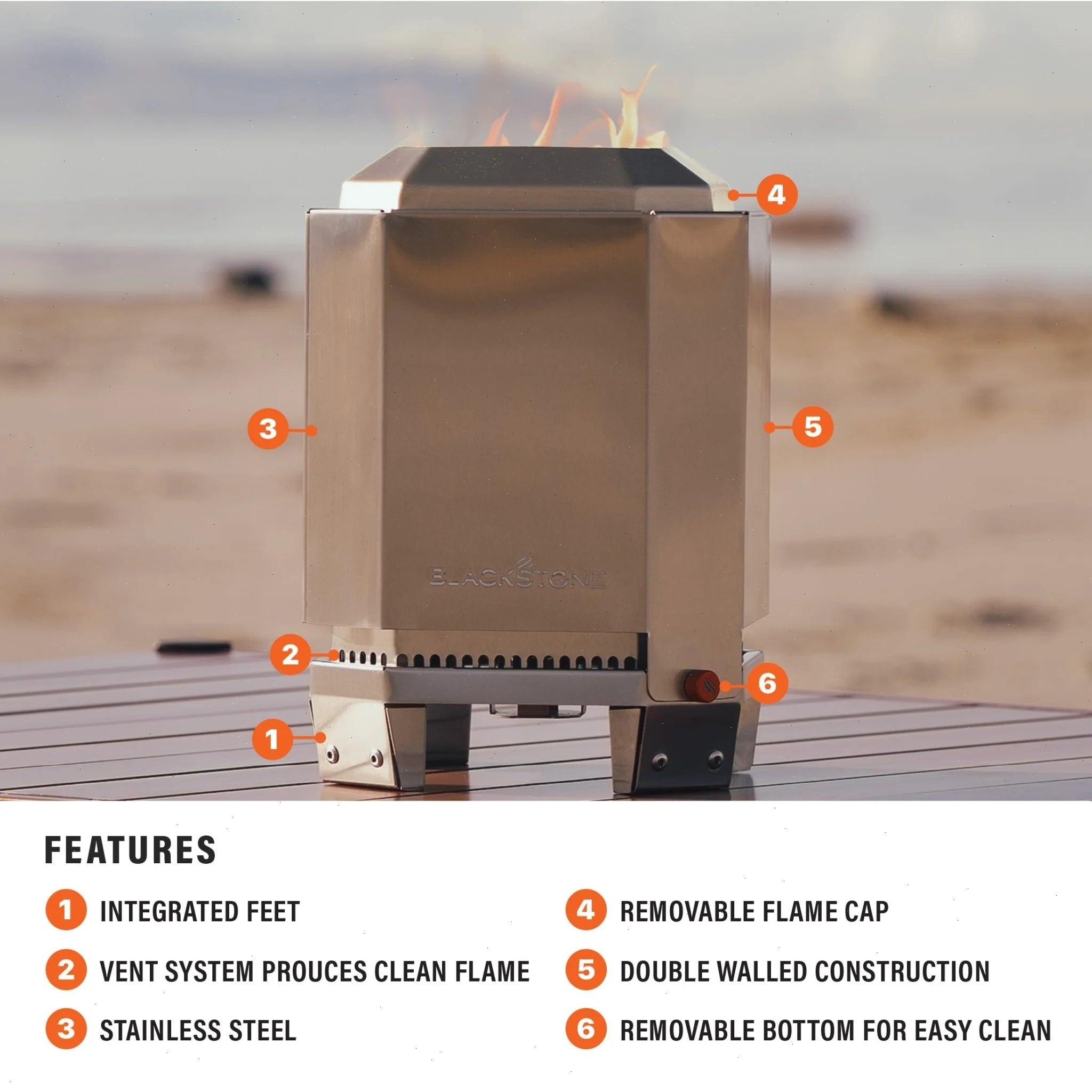 Adventure Ready 7" Smokeless Fire Pit